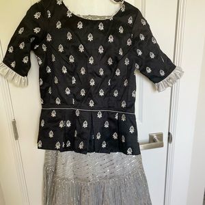 Silver and black beauty